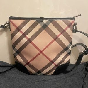 Authentic Burberry crossbody purse